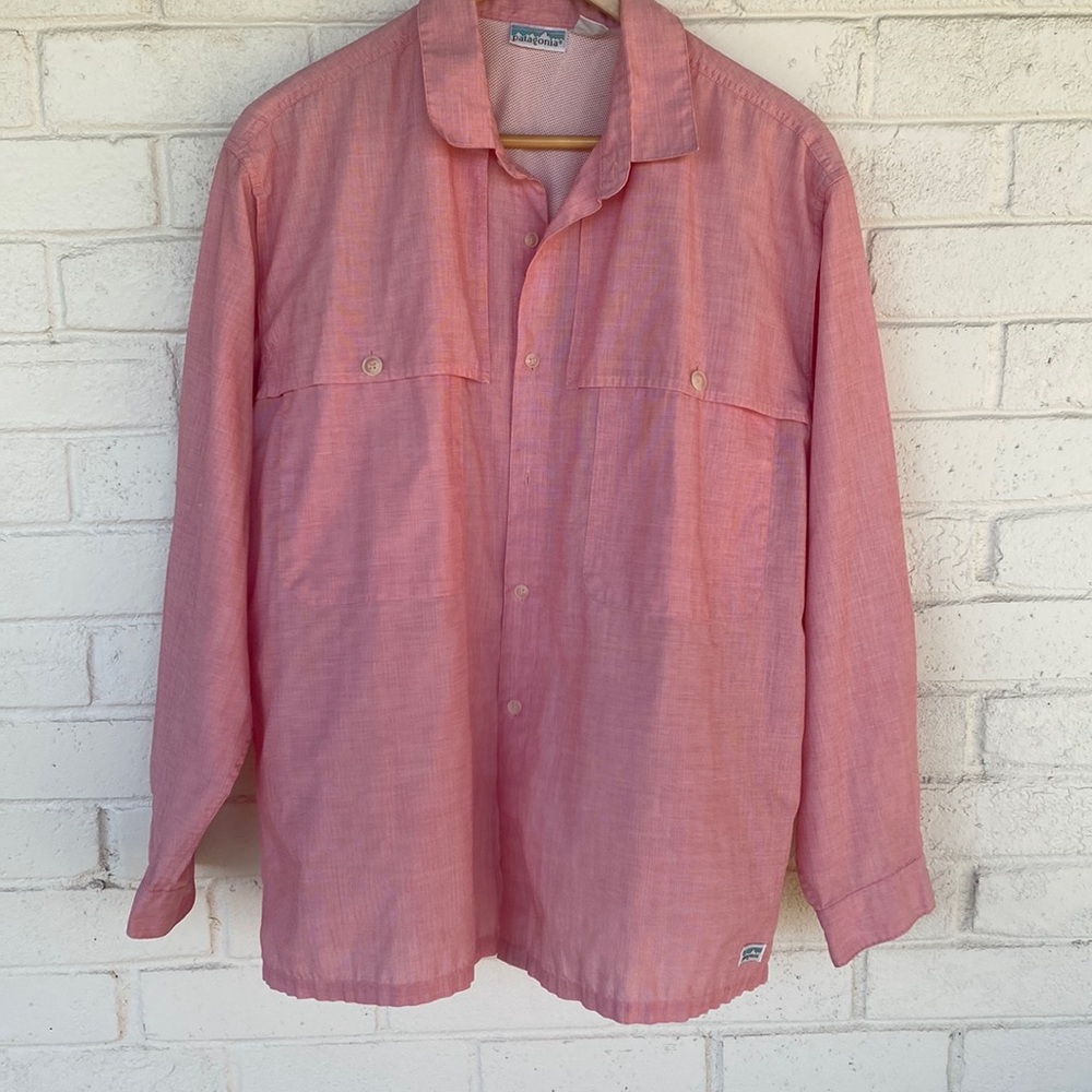 Vintage Patagonia Vented Back Button Down Shirt